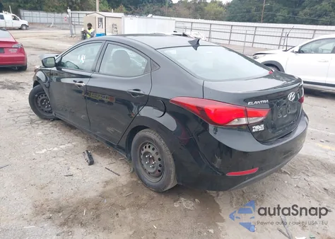 2014 Hyundai Elantra Se from USA, damaged, VIN 5NPDH4AE7EH499787